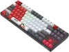 Клавиатура A4Tech WS87 Naraka механическая черный/красный USB беспроводная BT/Radio for gamer LED (WS87)