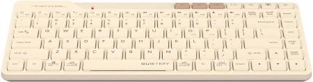 Клавиатура A4Tech FBK26C AS бежевый USB беспроводная BT/Radio slim Multimedia