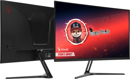 Монитор Bloody 27" MN270F черный IPS LED 1ms 16:9 HDMI M/M матовая 300cd 178гр/178гр 1920x1080 200Hz G-Sync DP FHD 4кг