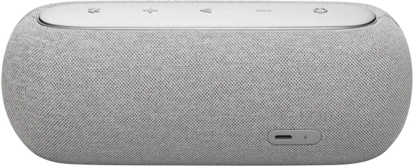 Колонка порт. Harman Kardon Luna Google Assistant, Amazon Alexa серый 40W 1.0 BT/Wi-Fi 4800mAh (HKLUNAGRYEU)