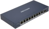 Коммутатор Hikvision DS-3E0510HP-E 9x1Гбит/с 1SFP 6PoE+ 2PoE++ 110W неуправляемый