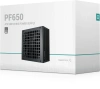 Блок питания Deepcool ATX 650W PF650 80+ white (20+4pin) APFC 120mm fan 6xSATA RTL