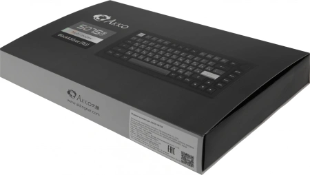 Клавиатура Akko 5075B Plus механическая черный/серебристый беспроводная BT Multimedia for gamer LED