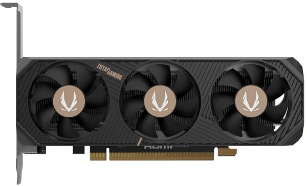 Видеокарта Zotac PCI-E 5.0 RTX 5060 LP 8GB NVIDIA GeForce RTX 5060 8Gb 128bit GDDR7 2497/28000 HDMIx1 DPx2 HDCP Ret low profile