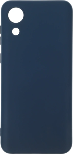 Чехол (клип-кейс) BoraSCO для Samsung Galaxy A03 Core Microfiber Case синий (40946)