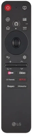 Телевизор LED LG 86" 86QNED86A6A.ARUG черный титан 4K Ultra HD 120Hz DVB-T DVB-T2 DVB-C DVB-S DVB-S2 USB WiFi Smart TV