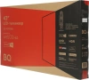 Телевизор LED BQ 43" 43FS36B черный 4K Ultra HD 60Hz DVB-T DVB-T2 DVB-C DVB-S2 3D USB WiFi Smart TV (RUS)