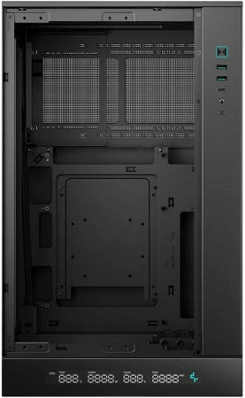 Корпус Deepcool CH270 черный без БП mATX 6x120mm 2x140mm 2xUSB3.0 audio bott PSU