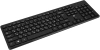 Клавиатура Оклик K733 черный USB slim Multimedia
