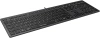 Клавиатура A4Tech FX60H серый USB slim LED (FX60H GREY/WHITE) кабель 1.5м