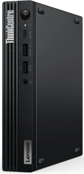 Неттоп Lenovo ThinkCentre Tiny M70q-5 slim i5 13400T (1.3) 16Gb SSD512Gb UHDG 730 Windows 11 Pro 64 GbitEth WiFi BT 90W kb мышь клавиатура черный (12TD0050UM)