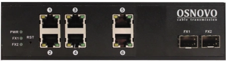 Коммутатор Osnovo SW-8062/IC 150W управляемый