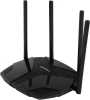 Роутер беспроводной Mercusys MR80X AX3000 10/100/1000BASE-TX черный