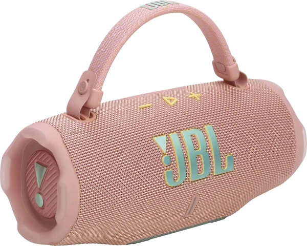 Колонка порт. JBL Charge 6 розовый 45W 1.0 BT 10м 7500mAh (JBLCHARGE6PINK)