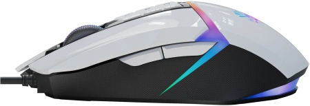 Мышь A4Tech Bloody W60 Max белый оптическая 10000dpi USB 10but (W60 MAX (PANDA WHITE))