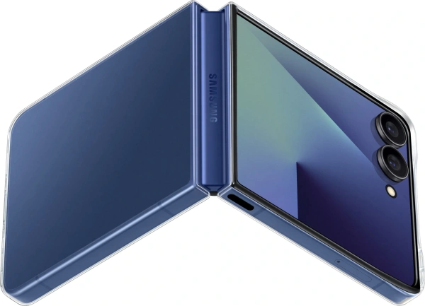 Чехол (клип-кейс) Samsung для Samsung Galaxy Z Flip7 Clear Case Z Flip7 прозрачный (EF-AF766CTEGRU)
