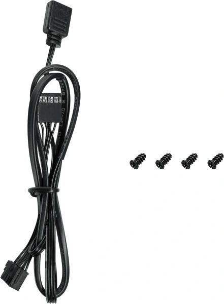 Вентилятор для корпуса Deepcool FL12 ARGB 120х120x25 черный 4-pin 32дБ (R-FL12-BKAPN1-G) Ret