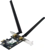 Сетевой адаптер Wi-Fi + Bluetooth Asus PCE-BE6500 BE6500 PCI Express (ант.внеш.съем) 2ант.