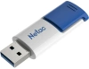 Флеш Диск Netac 64Gb U182 NT03U182N-064G-30BL USB3.0 синий/белый