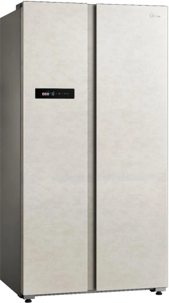 Холодильник Midea MDRS791MIE33 2-хкамерн. бежевый инвертер