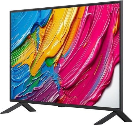 Телевизор LED LG 43" 43QNED80A6A.ARUG черный титан 4K Ultra HD 60Hz DVB-T DVB-T2 DVB-C DVB-S DVB-S2 USB WiFi Smart TV (RUS)