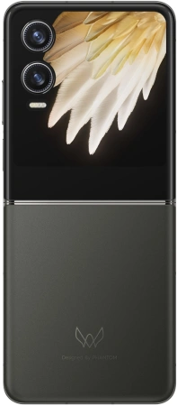 Смартфон Tecno AE11 Phantom V Flip2 5G 256Gb 8Gb серый раскладной 3G 4G 2Sim 6.9" 1080x2640 Android 14 50Mpix 802.11 a/b/g/n/ac/ax NFC GPS GSM900/1800 GSM1900 Protect FM A-GPS