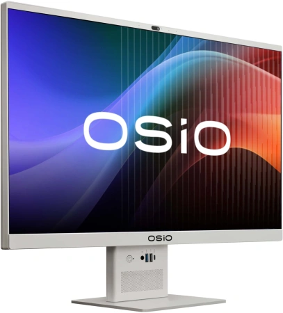 Моноблок Osio BaseLine B240I-023W 23.8" Full HD i3 1115G4 (3) 8Gb SSD256Gb UHDG Windows 11 Pro GbitEth WiFi BT 84W Cam белый 1920x1080 (RUS)