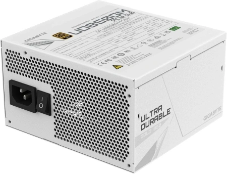 Блок питания Gigabyte ATX 850W GP-UD850GM Gen.5 snow 80+ gold (20+4pin) APFC 120mm fan 8xSATA Cab Manag RTL