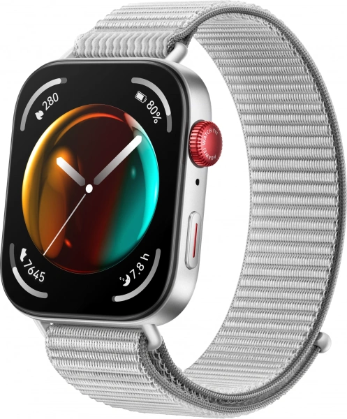 Смарт-часы Huawei Watch Fit 3 Solo-B19T 1.82" AMOLED корп.серый рем.серый разм.брасл.:120-190 мм (55020CDU)