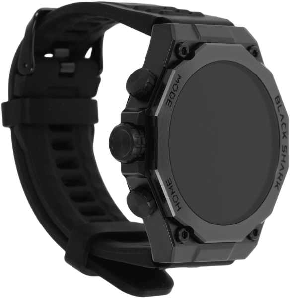Смарт-часы Black Shark BS-S1 Pro Black 1.43" AMOLED корп.черный рем.черный разм.брасл.:150-215мм (6974521492191)