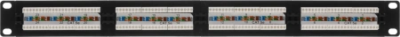 Патч-панель Lanmaster NM-PPU24C 19" 1U 24xRJ45 кат.5E UTP