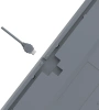 Клавиатура A4Tech FS300 механическая черный/серый USB for gamer LED (FS300 PANDA ROCK) кабель 1.8м