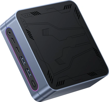 Неттоп Acer Gadget ETBox X i3 1220P (1.5) 16Gb SSD512Gb UHDG Windows 11 Pro GbitEth WiFi BT 120W черный/серый