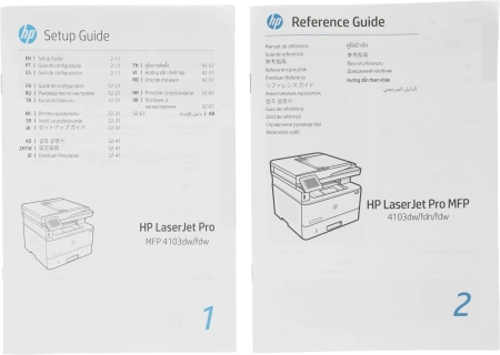 МФУ лазерный HP LaserJet Pro 4103dw (2Z627A) A4 Duplex Net WiFi белый