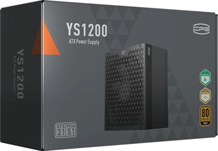 Блок питания PcCooler ATX 1200W P5-YS1200 -G1F Gen.5 80+ gold (20+4pin) APFC 135mm fan 12xSATA Cab Manag RTL