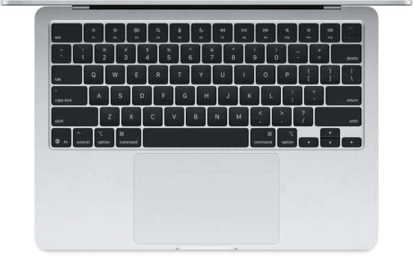 Ноутбук Apple MacBook Air A3240 M4 10 core 16Gb SSD256Gb/8 core GPU 13.6" Liquid Retina (2560x1664) macOS silver WiFi BT Cam (MW0W3HN/A)
