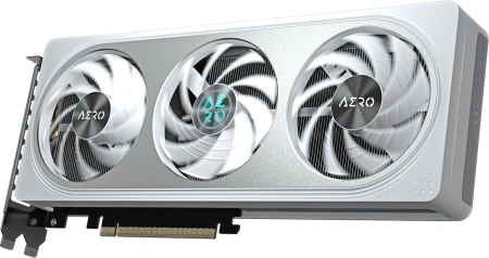 Видеокарта Gigabyte PCI-E 5.0 GV-N5060AERO OC-8GD 1.0 NVIDIA GeForce RTX 5060 8Gb 128bit GDDR7 2497/28000 HDMIx1 DPx3 HDCP Ret