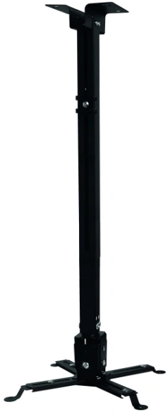Кронштейн для проектора Buro PR04-100B черный макс.20кг потолочный поворот и наклон