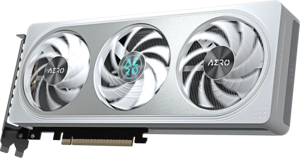 Видеокарта Gigabyte PCI-E 5.0 GV-N5060AERO OC-8GD 1.0 NVIDIA GeForce RTX 5060 8Gb 128bit GDDR7 2497/28000 HDMIx1 DPx3 HDCP Ret