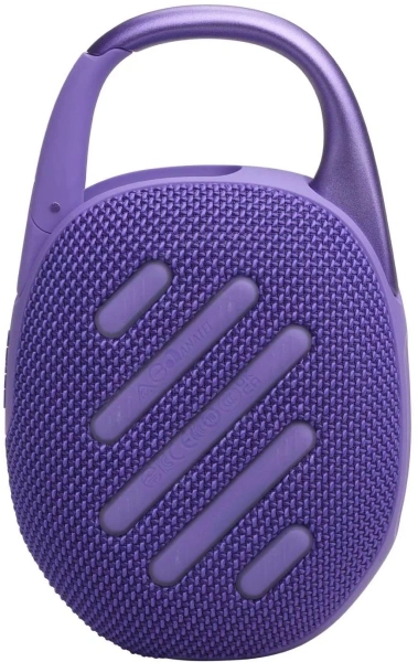 Колонка порт. JBL Clip 5 пурпурный 7W Mono BT 10м 1400mAh
