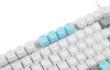 Клавиатура A4Tech S515R механическая белый USB for gamer LED (подставка для запястий) (S515R ICY WHITE) кабель 1.8м