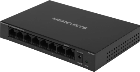 Коммутатор Mercusys MS108GS (L2) 8x1Гбит/с неуправляемый