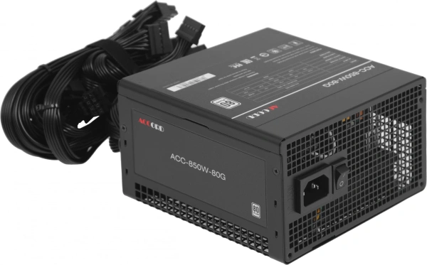 Блок питания Accord ATX 850W ACC-850-80G 80+ white (20+4pin) APFC 120mm fan 6xSATA RTL