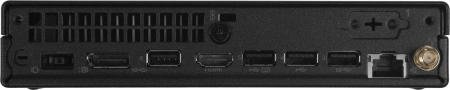 Неттоп Lenovo ThinkCentre Neo 50q Gen 4 i3 1215U (1.2) 8Gb SSD256Gb UHDG без ОС GbitEth WiFi BT 65W kb мышь клавиатура черный (12LN003KUM)