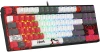 Клавиатура A4Tech WS87 Naraka механическая черный/красный USB беспроводная BT/Radio for gamer LED (WS87)