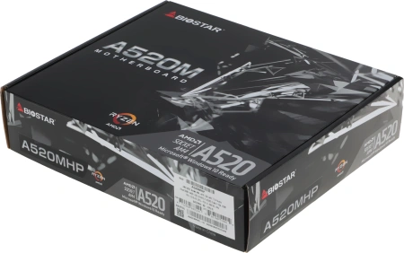 Материнская плата Biostar A520MHP Soc-AM4 AMD A520 2xDDR4 mATX AC`97 8ch(7.1) GbLAN RAID+VGA+HDMI