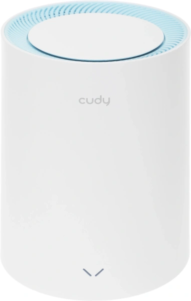 Бесшовный Mesh роутер Cudy M1200 (M1200(1-PACK)) AC1200 10/100BASE-TX белый