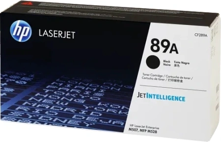 Картридж лазерный HP 89A CF289A черный бар.в компл. (5000стр.) для HP LJ M507/MFP M528