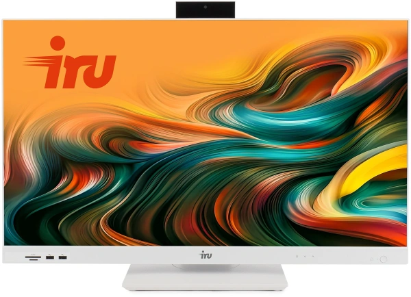 Моноблок IRU Strato 27" QHD i5 1235U (1.3) 16Gb SSD512Gb UHDG CR без ОС GbitEth WiFi BT 65W Cam белый 2560x1440