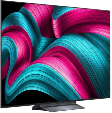 Телевизор OLED LG 65" OLED65C5RLA.ARUG черный/серебристый 4K Ultra HD 120Hz DVB-T DVB-T2 DVB-C DVB-S2 USB WiFi Smart TV